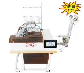 Automatic rubber banding machine